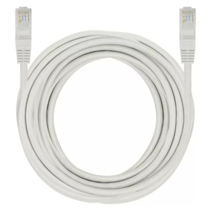 Cablu UTP Cat 5e Retea, Gri, 7.5m lungime, cu mufa conector RJ45