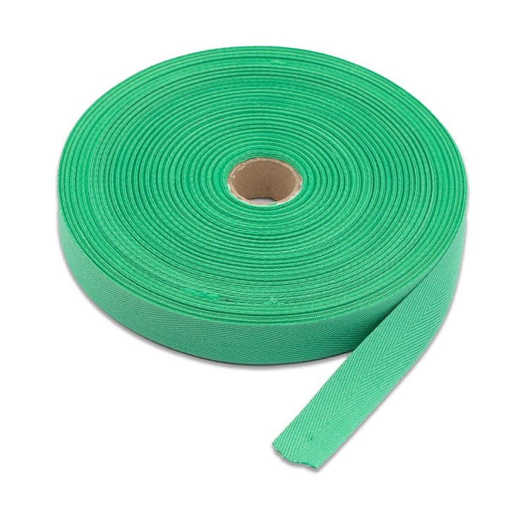 Banda de transport, ARIADNA, Bumbac, 20mm/50mb, Verde
