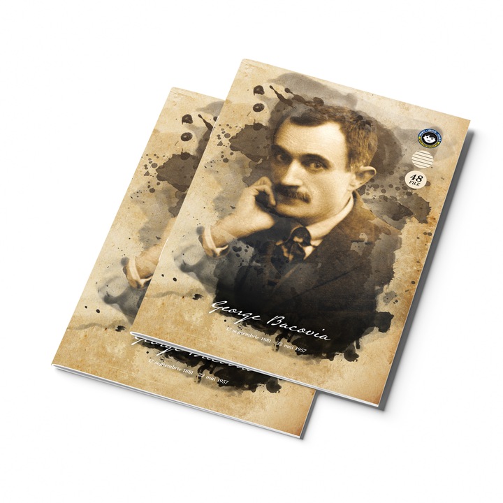 Pachet 2 x Caiet A4 dictando, 48 file, George Bacovia by INIKO PREMIUM