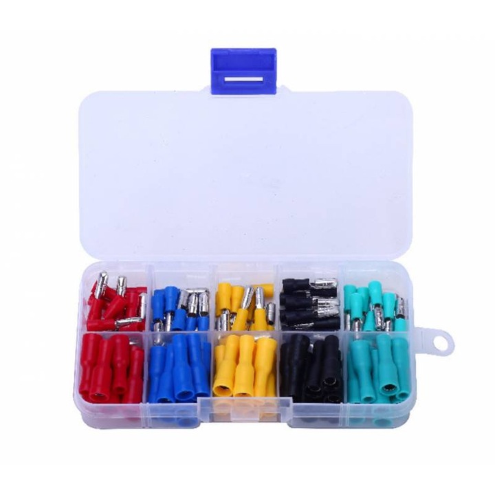 Set 100 papuci electrici rotunzi, 0, 5...1, 5mmp