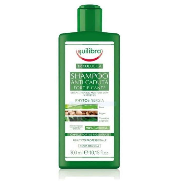 Sampon de intarire impotriva caderii parului, Equilibra, 300ml