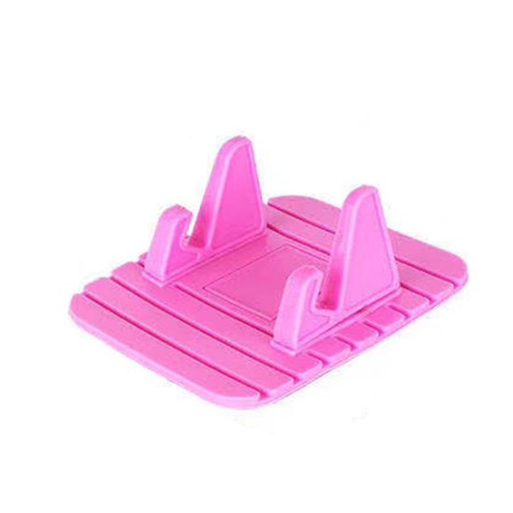 Suport auto antiderapant roz