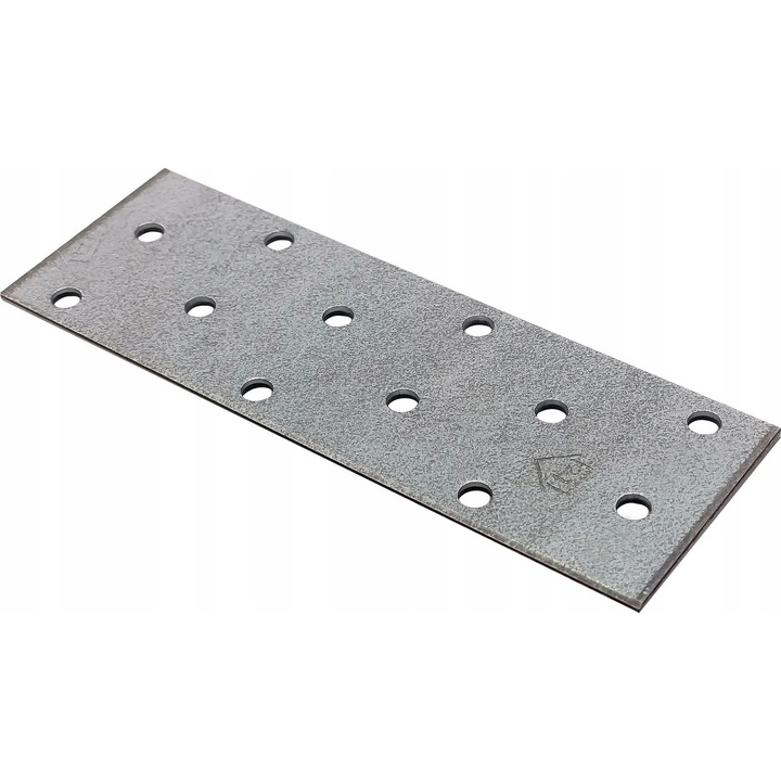 Set 50 Placa perforata pentru lemn, 40x120mm, conector dulgherie plat PP3, Techniki Zamocowan