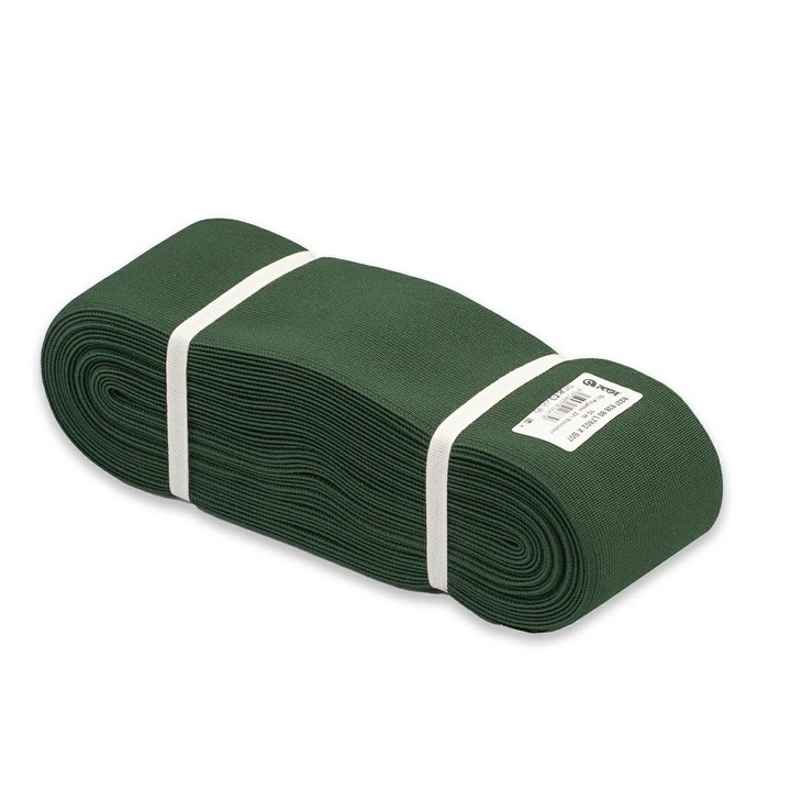 Cauciuc tesut, E-krawiectwo, Verde, 80mm/10mb