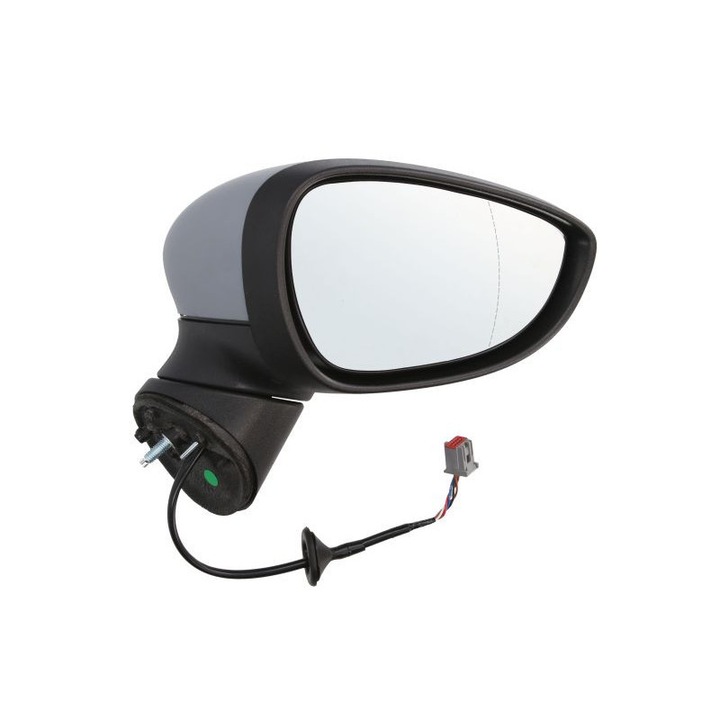 Oglinda dreapta electrica, asferic, grunduita FORD FIESTA intre 2008-2013