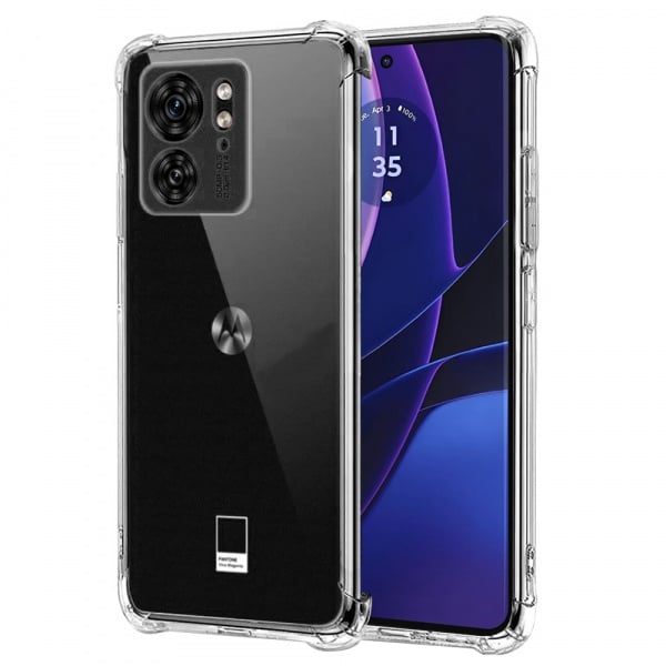 Husa pentru Motorola Edge 40 / Edge (2023) - Techsuit Shockproof Clear Silicone - Clear