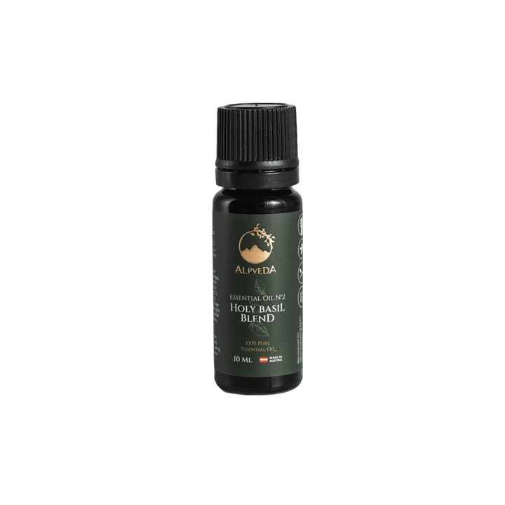 Ulei esential Holy Basil Blend - Busuioc Sfant, ALPVEDA, 10 ml