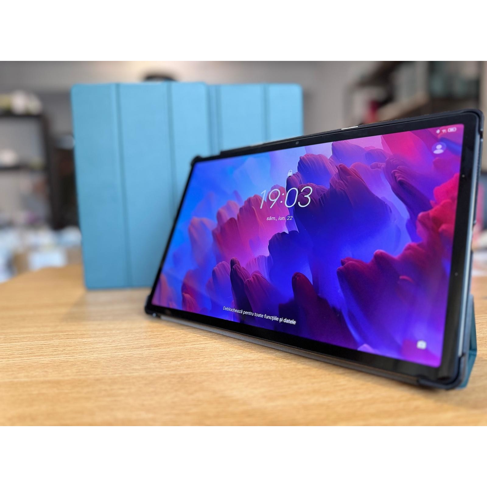 Husa pentru Lenovo Tab P12 de 12.7 inch, Verde