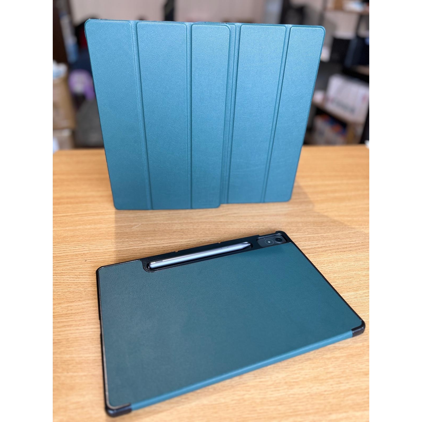 Husa pentru Lenovo Tab P12 de 12.7 inch, Verde