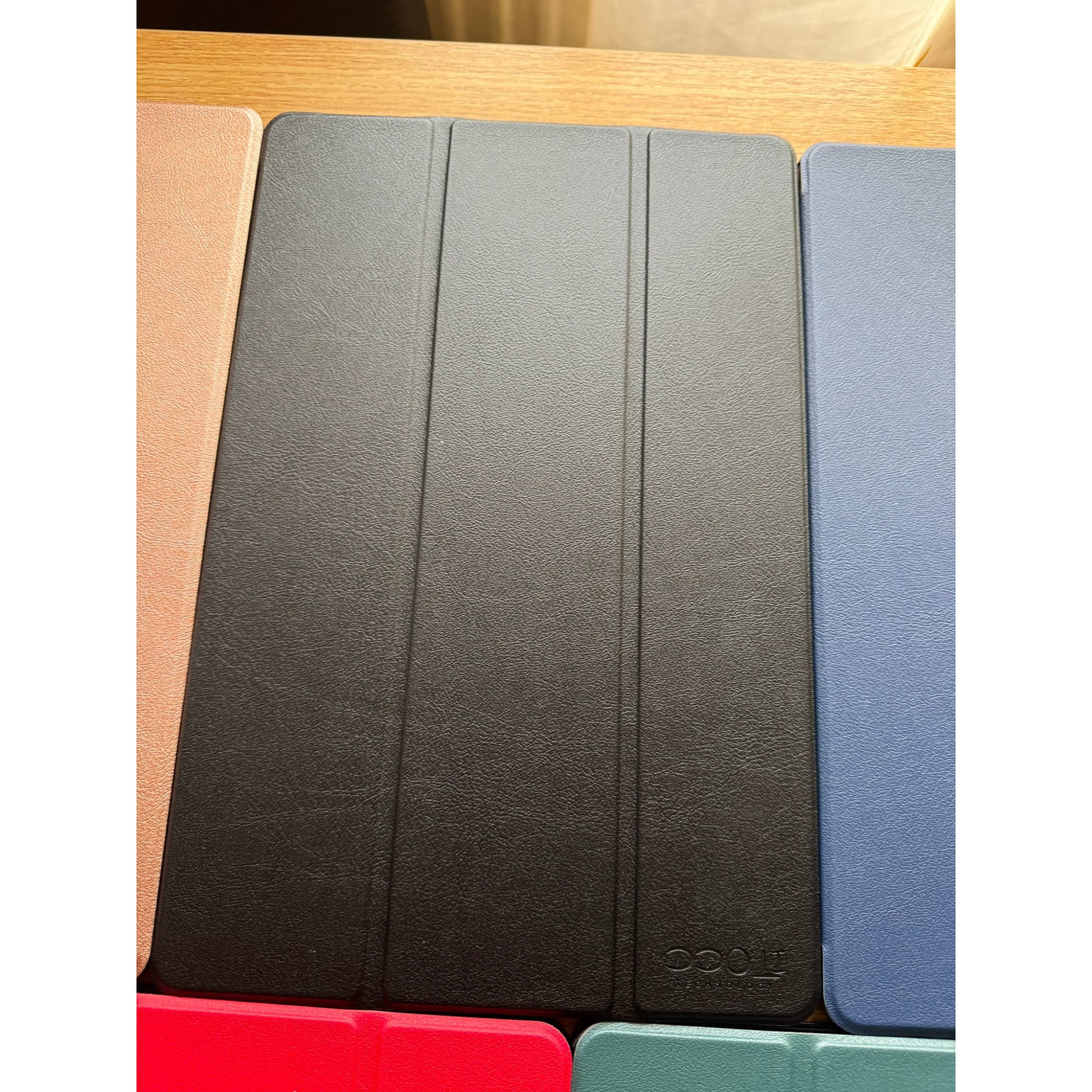 Husa DDOLI ® pentru tableta Lenovo Tab P12, 12.7 inch, Negru