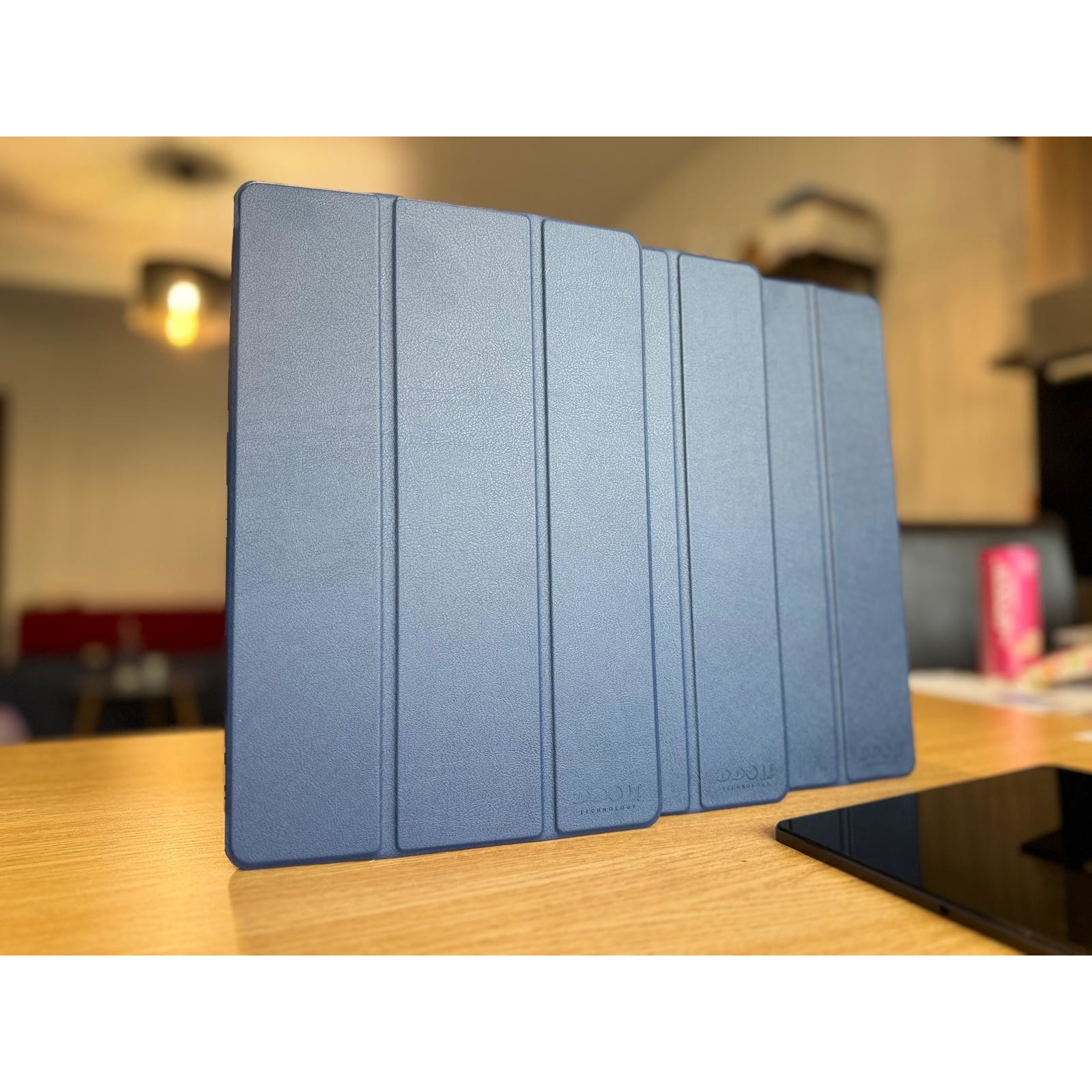 Husa DDOLI ® pentru tableta Lenovo Tab P12, 12.7 inch, Negru