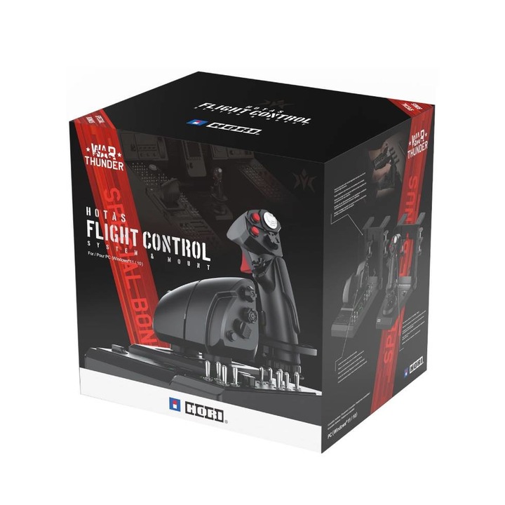 Комплект за компютър Flight Hori Hotas Control System & Mount High-end Flight Stick & Throttle Flight Sims