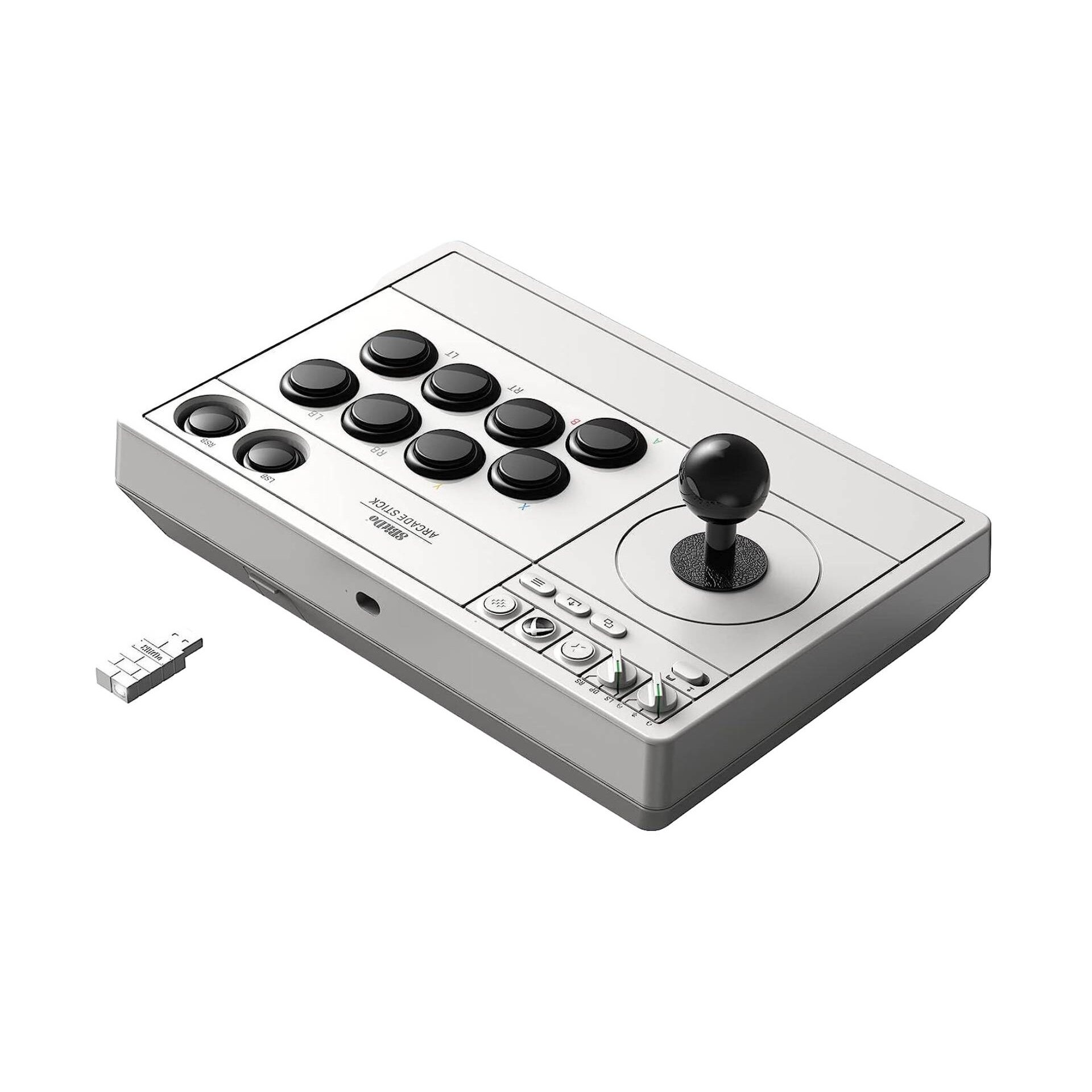8bitdo Arcade Stick White - Xbox Series X - eMAG.ro