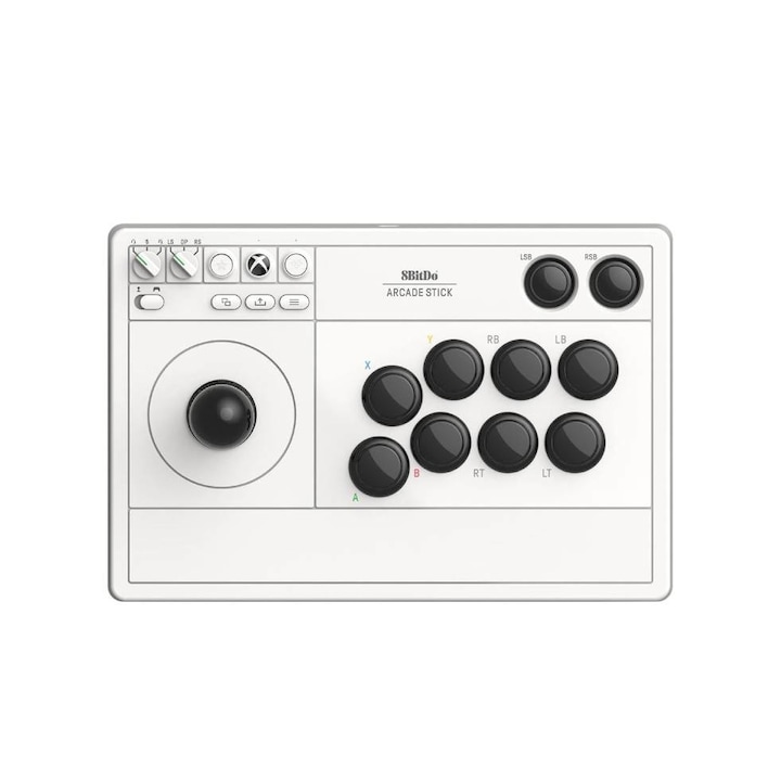 8 bitdo Arcade Stick White – Xbox Series X