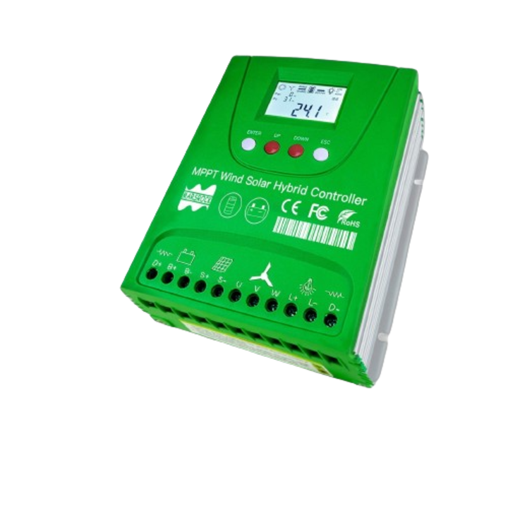 Invertor solar, Hibrid, WiFi MPPT, Display LCD, 2400W, Auto 12V-24V
