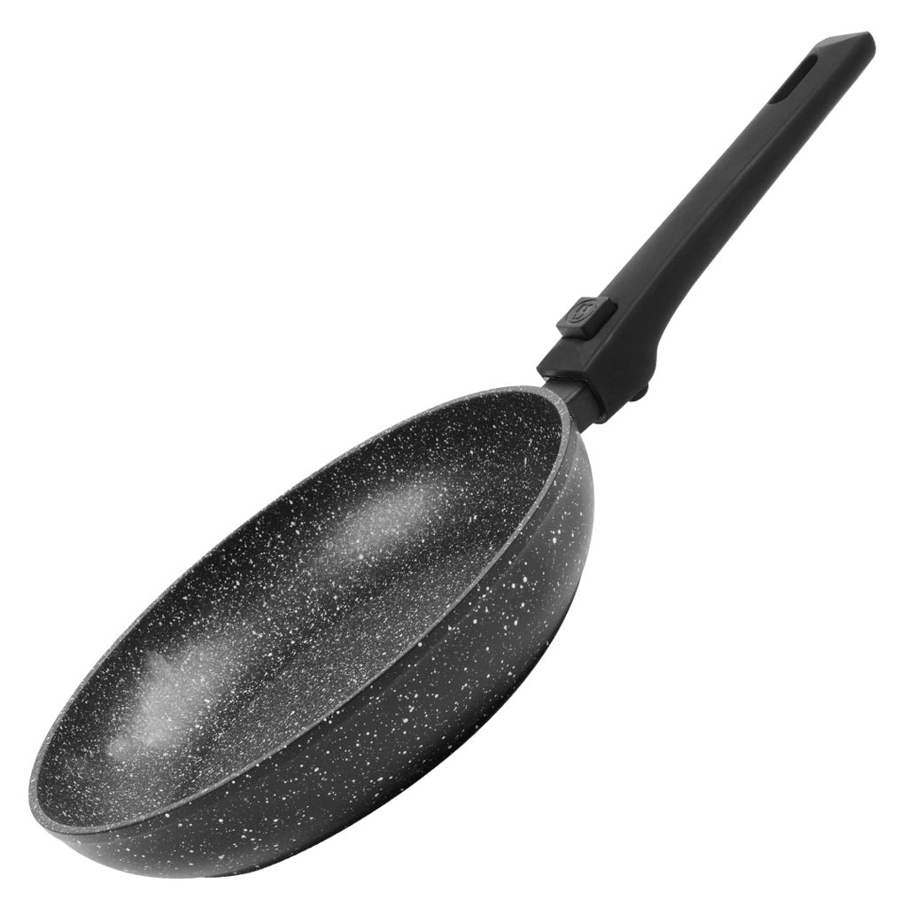Tigaie fara capac GreenPoint GP3024DR, acoperire marmura, diametru 24