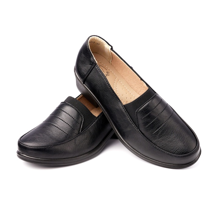 Дамски обувки J35-3, Черни