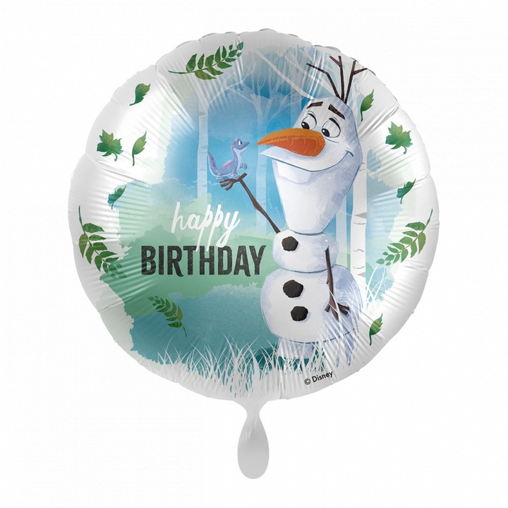 Фолиев балон Disney Frozen Olaf Happy Birthday 43 см