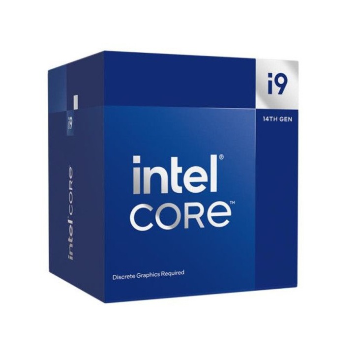 Intel Core i9-14900F processzor, foglalat 1700, 24 C / 32 T, 2,00 GHz - 5,80 GHz, 36 MB gyorsítótár, 65 W