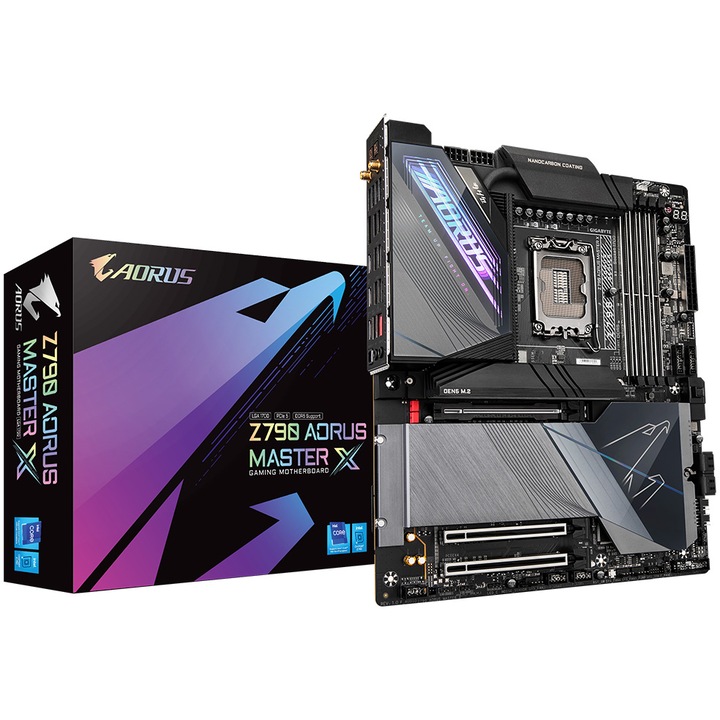 Дънна платка GIGABYTE Z790 AORUS MASTER X, LGA 1700, DDR5