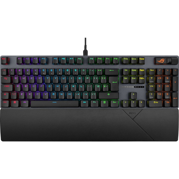 Геймърска клавиатура ASUS ROG Strix Scope II, Черен, USB