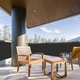 Paravan balcon John Green, plasa de umbrire si intimitate 0.9x7m, rezistent UV, vant, intemperii, Polietilena PE-HD, opacitate 97%, montaj facil, Grafit
