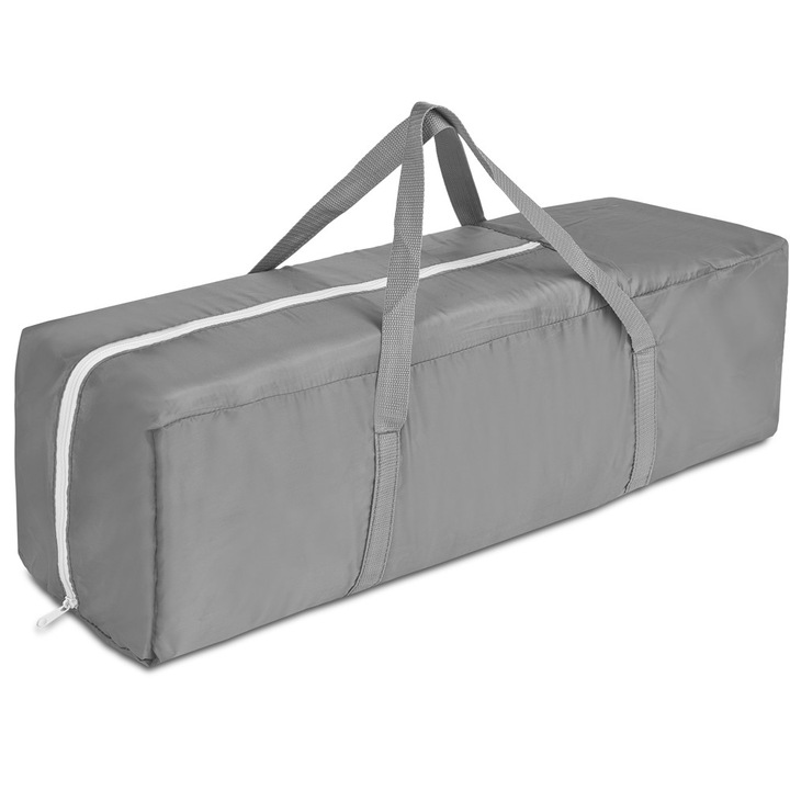 Туристическо легло Piccolo с колела, сгъваем матрак, 120x60см, 77x126x71см