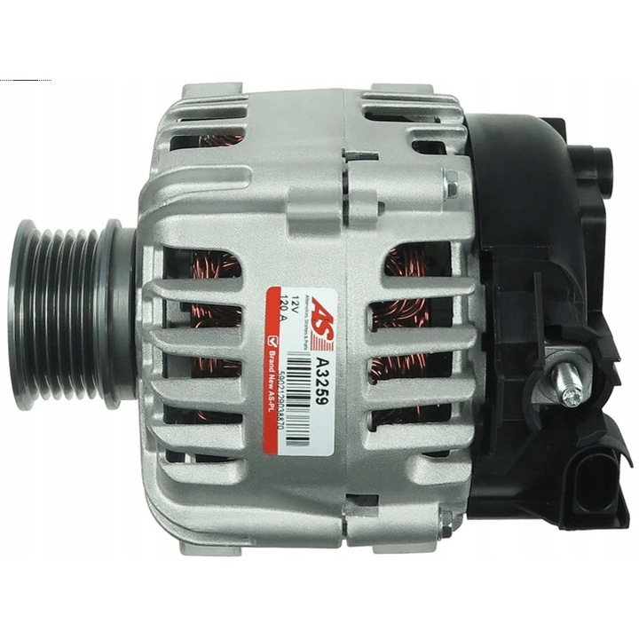 Generátor AS-PL A3259, 120A, 12V, Ford/Volvohoz