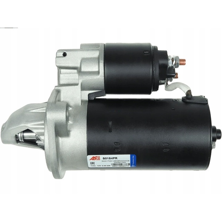 Indító, AS-PL, S0154PR, fekete/szürke