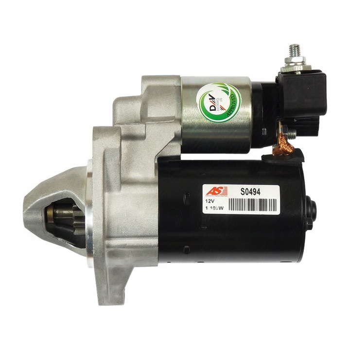 Indító, AS-PL, S0494, 12V, 9 fogas, 1.1kW, 74x17mm