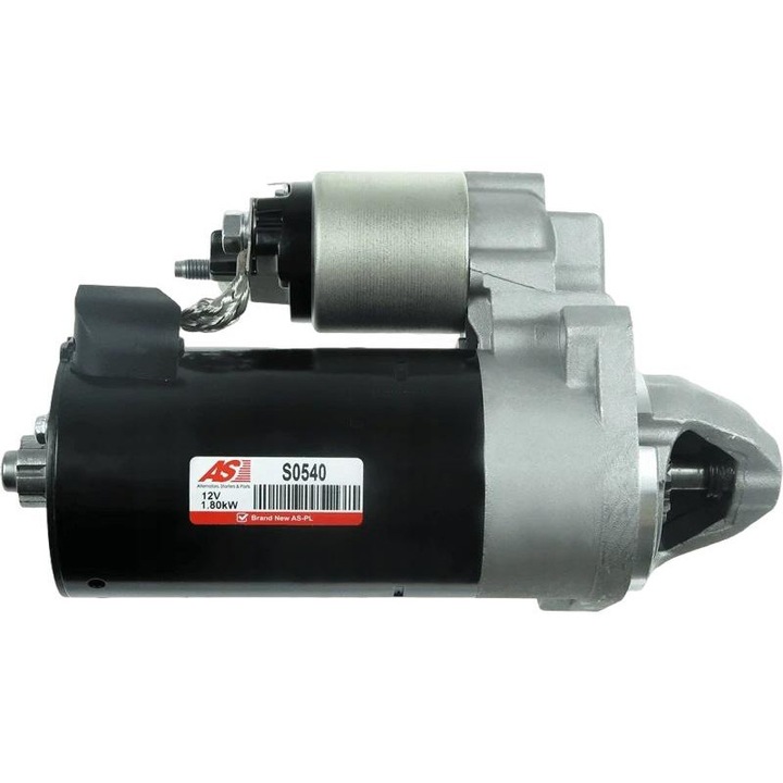Indító AS-PL S0540, 13 fogas, 12V, 1,8 kW, 70x16 mm