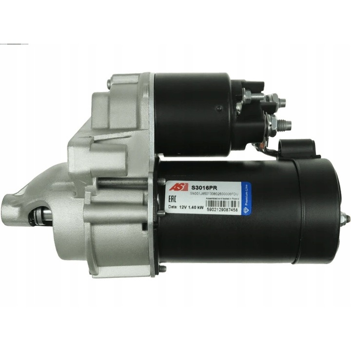 Indító, AS-PL, S3016PR, szürke/fekete