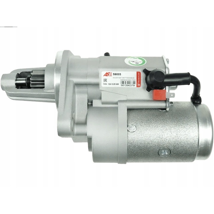 Autóalkatrész AS-PL S9003, 12V, 2.2kW, 3 rögzítési pont, óramutató járásával ellentétes, Hyundaihoz