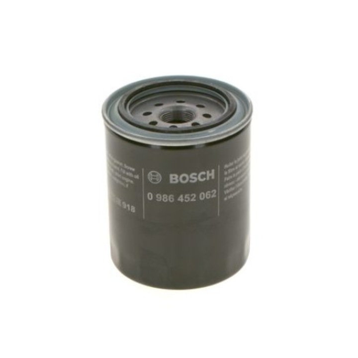 Filtru de ulei, Bosch, 0 986 452 062, Negru