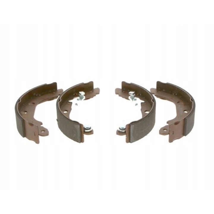 Set saboti de frana, Bosch, 0 986 487 699, Negru