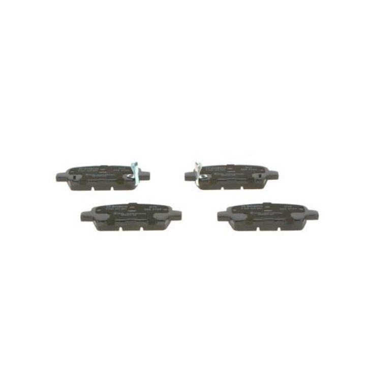 Fékbetét készlet, Bosch, 0 986 494 857, Fekete