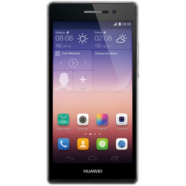 Смартфон Huawei Ascend P7, 16GB, 4G, Черен