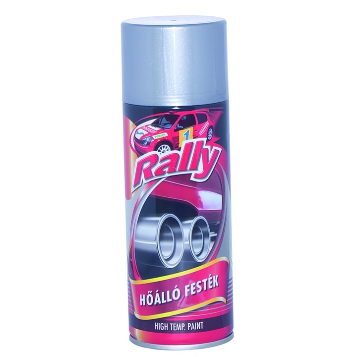 Spray termorezistent Rally, 400 ml, Argintiu