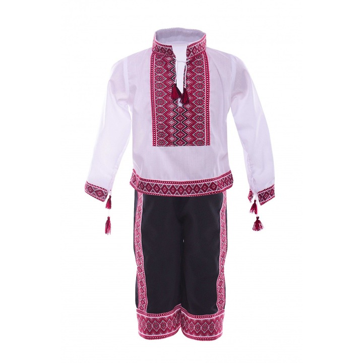 Популярен костюм за момчета, черен 8 години 128