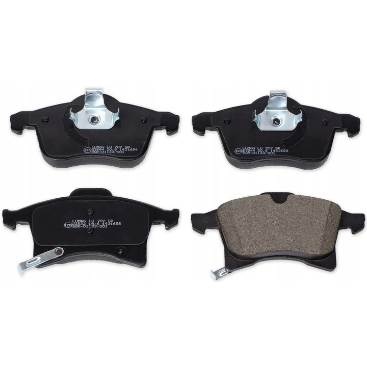 Fékbetétek, Breck, 23832 00 702 10