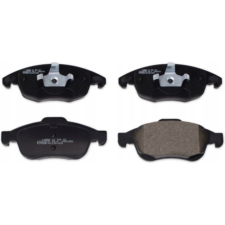 Fékbetétek, Breck, 18,2x155,2 mm