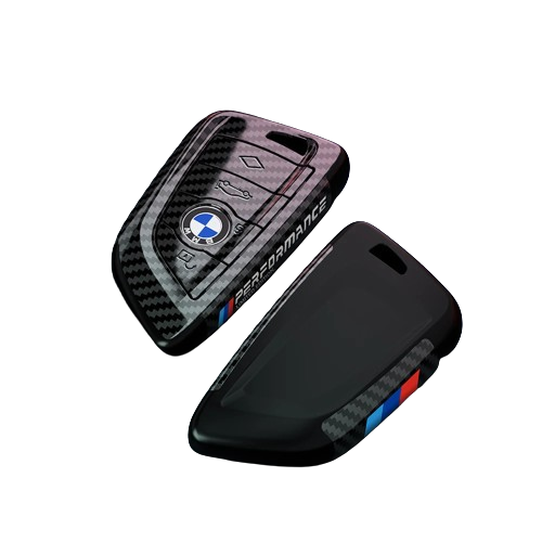 Carbon Fiber Style BMW Key Cover – Protective Case For Remote (Universal Fit)