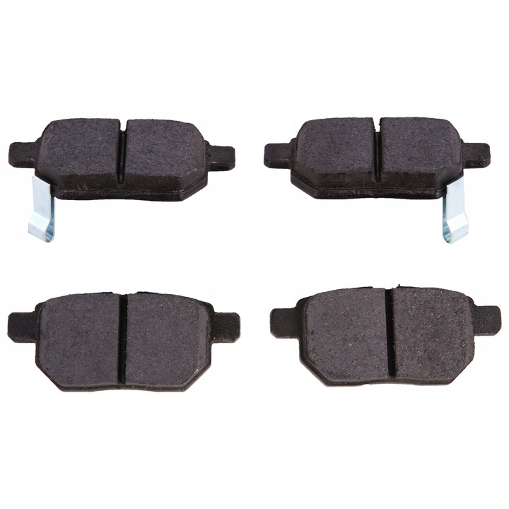 Set 4 placute de frana LP2105, Delphi, Lexus/Toyota, Negru