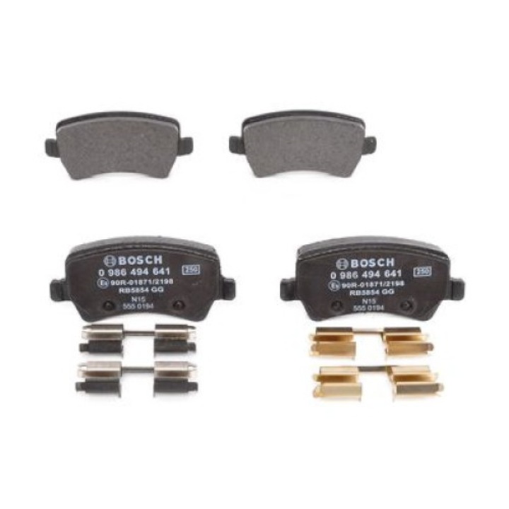 Fékbetétek, Bosch, 16,9x106x48,9 mm