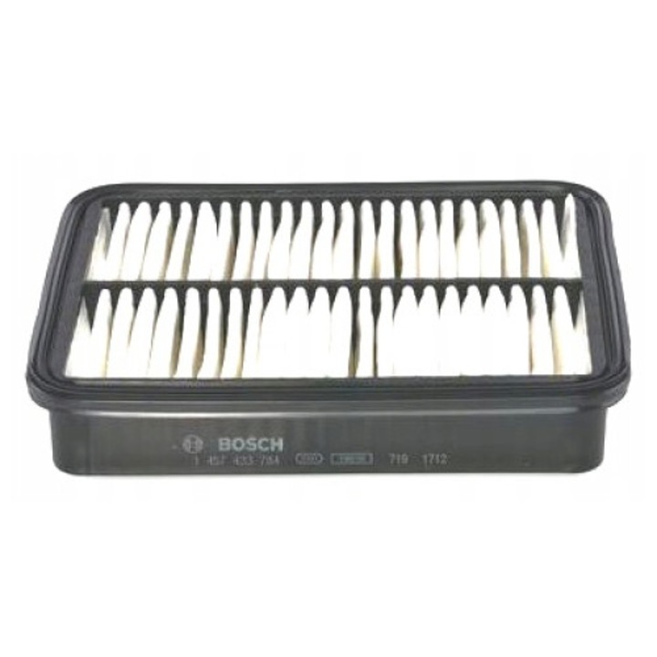 Levegőszűrő, Bosch, 1 457 433 784, fekete/fehér