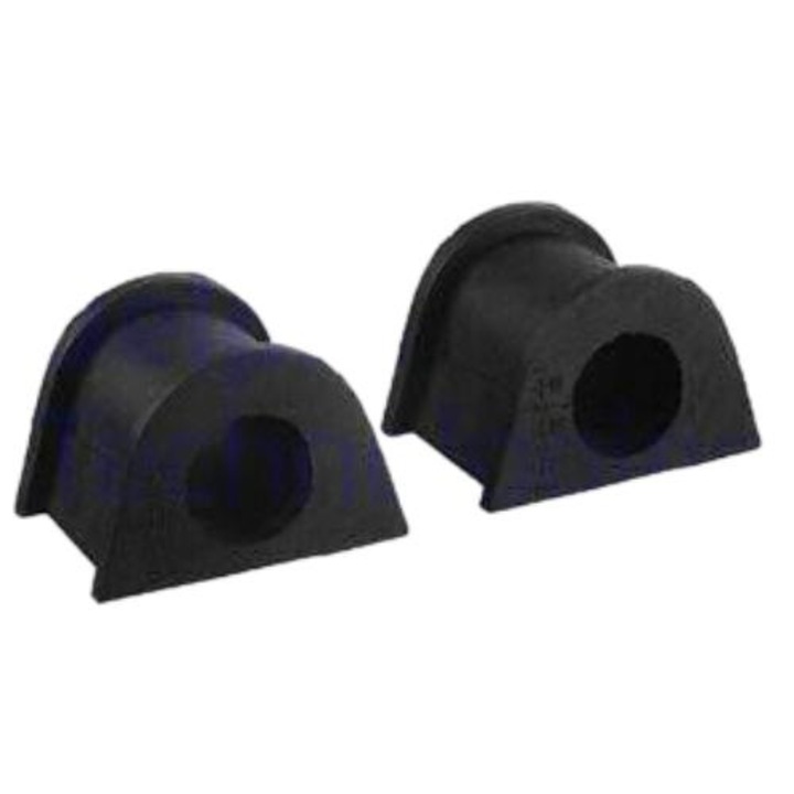 Stabilizátor persely Delphi, TD1088W, Gumi, Fekete, 2 db