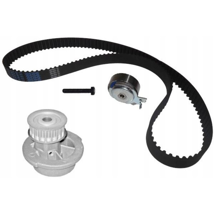 Комплект ангренажен ремък и помпа, Dolz, код KD021