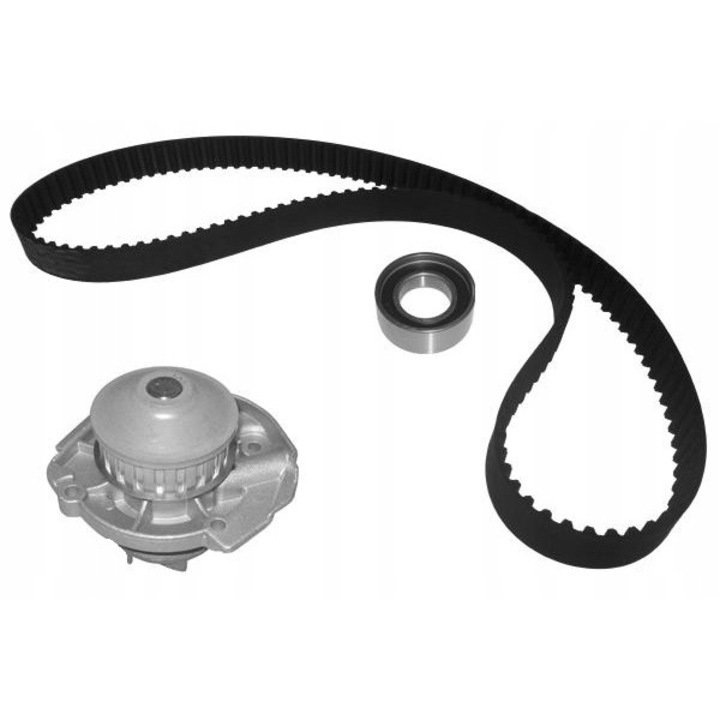 Разпределителен комплект + водна помпа KD129, DOLZ, Черен/Сребрист