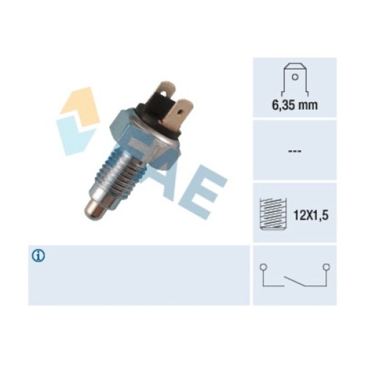 Tolatólámpa kapcsoló, FAE, 40300