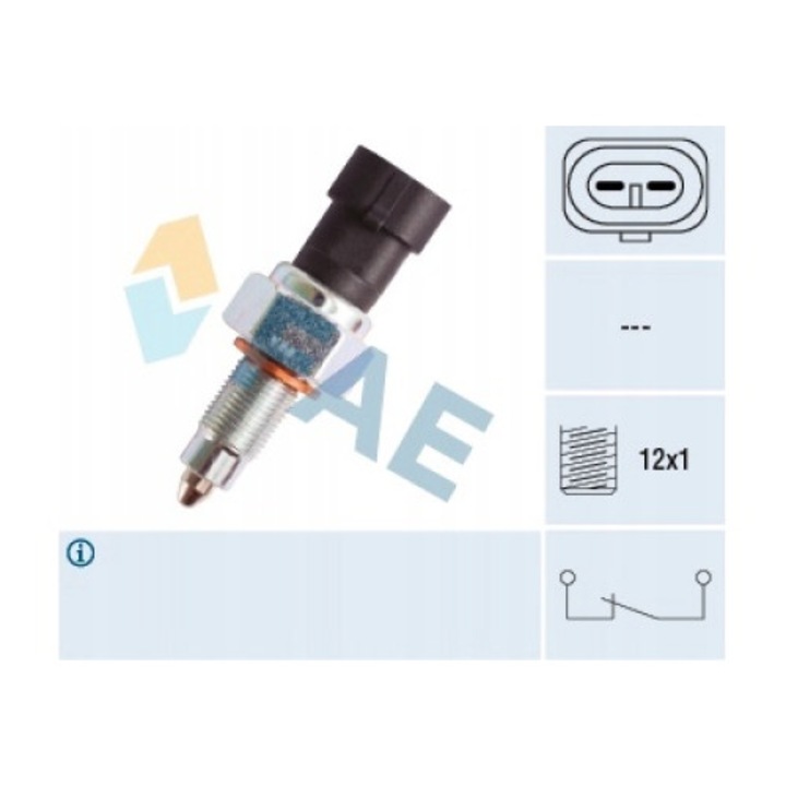Tolatólámpa kapcsoló, FAE, 41225